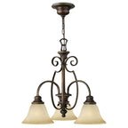 Pendelleuchte Cello (bronzefarben) 3x - Elstead Lighting