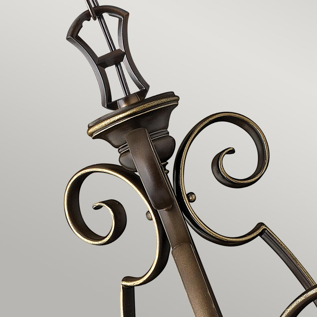 Pendelleuchte Cello (bronzefarben) 3x - Elstead Lighting