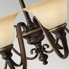 Pendelleuchte Cello (bronzefarben) 6x - Elstead Lighting