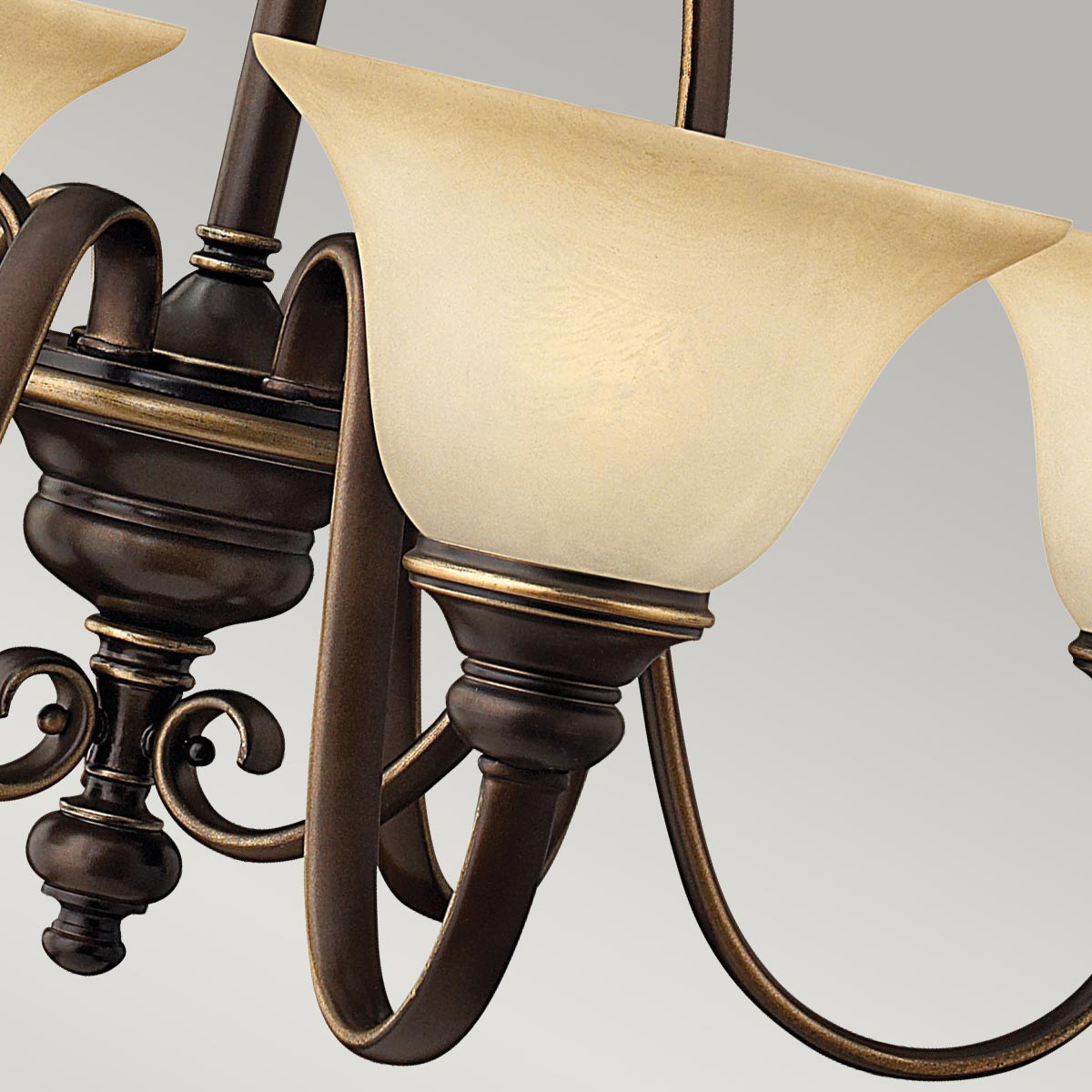 Pendelleuchte Cello (bronzefarben) 6x - Elstead Lighting