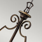 Pendelleuchte Cello (bronzefarben) 6x - Elstead Lighting