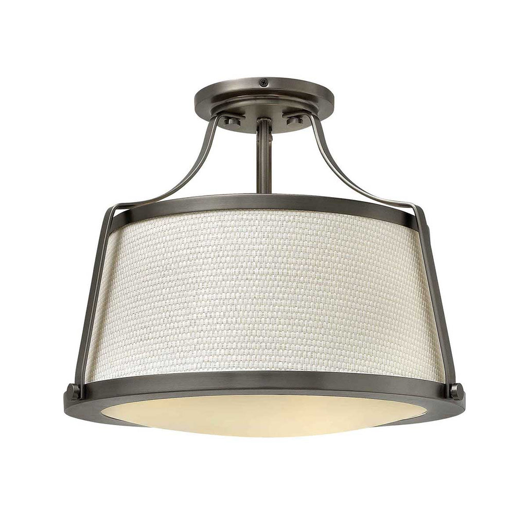 Deckenleuchte Charlotte (Nickel) 3x - Elstead Lighting