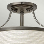 Deckenleuchte Charlotte (Nickel) 3x - Elstead Lighting
