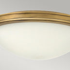 Deckenleuchte Collier (messingfarben) 3x - Elstead Lighting