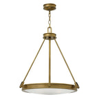 Pendelleuchte Collier (messingfarben) 4x - Elstead Lighting