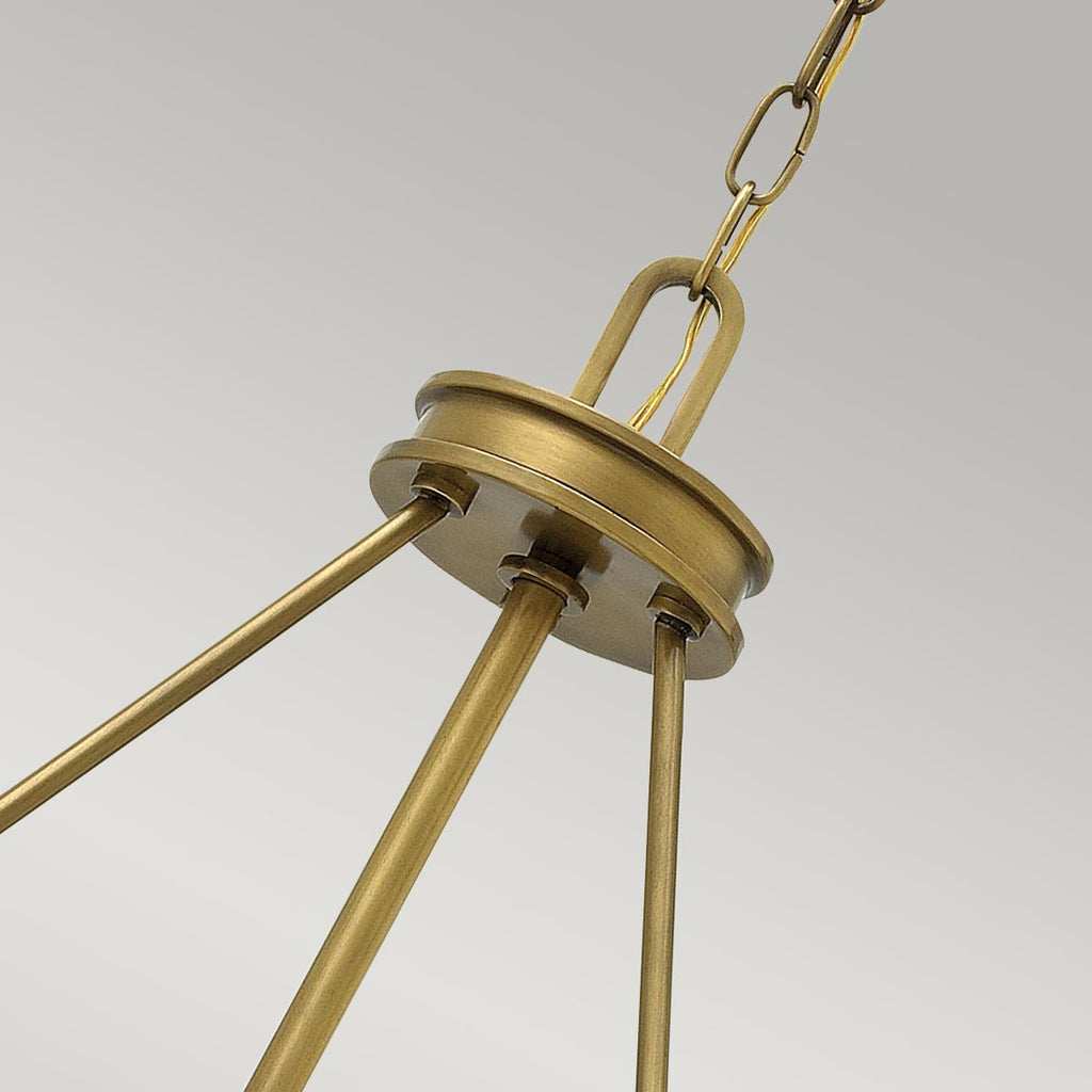 Pendelleuchte Collier (messingfarben) 4x - Elstead Lighting