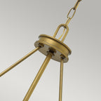 Pendelleuchte Collier (messingfarben) 4x - Elstead Lighting