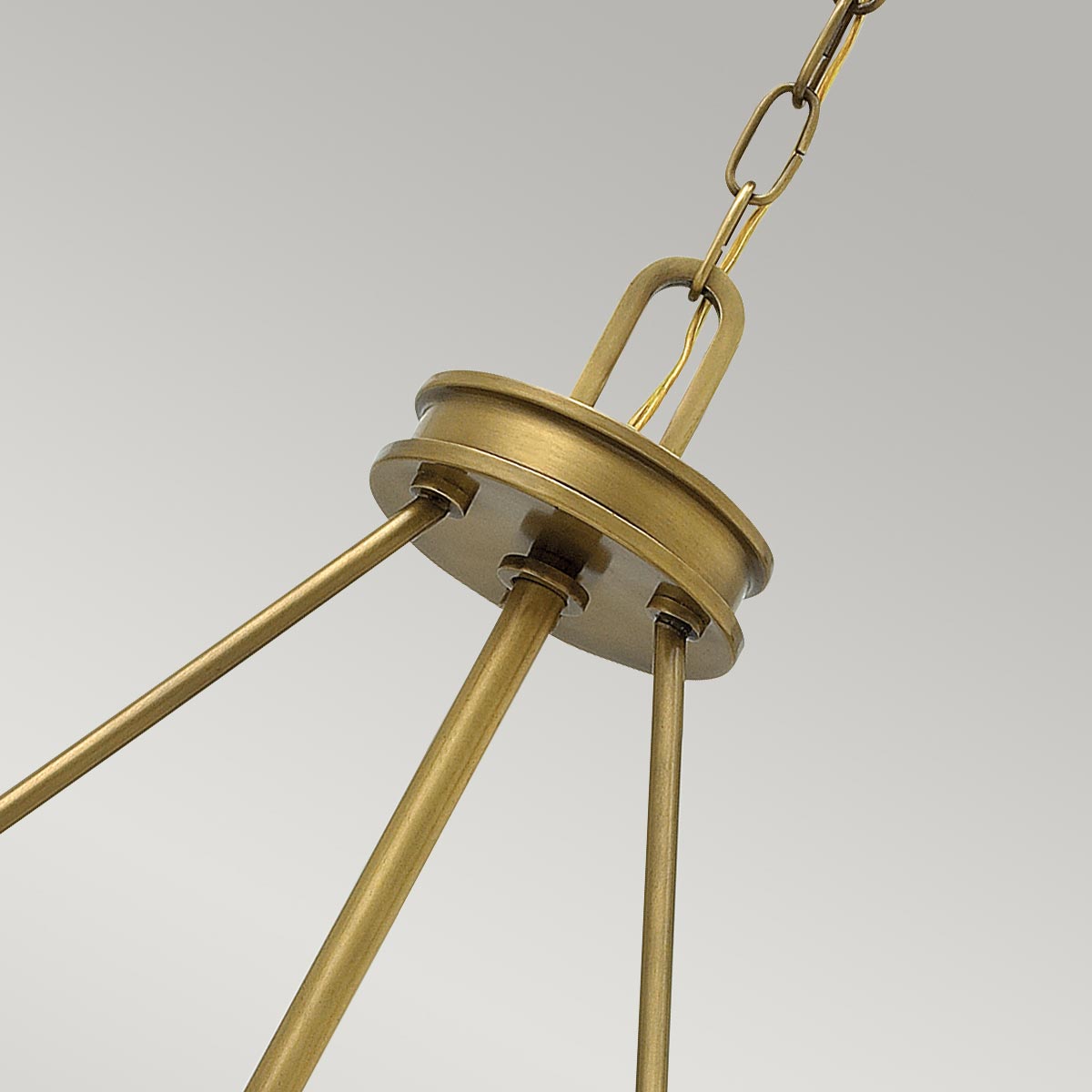 Pendelleuchte Collier (messingfarben) 4x - Elstead Lighting