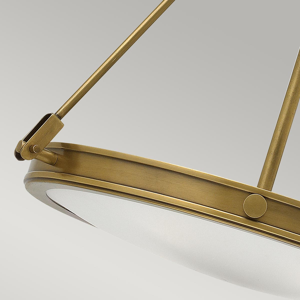 Pendelleuchte Collier (messingfarben) 4x - Elstead Lighting