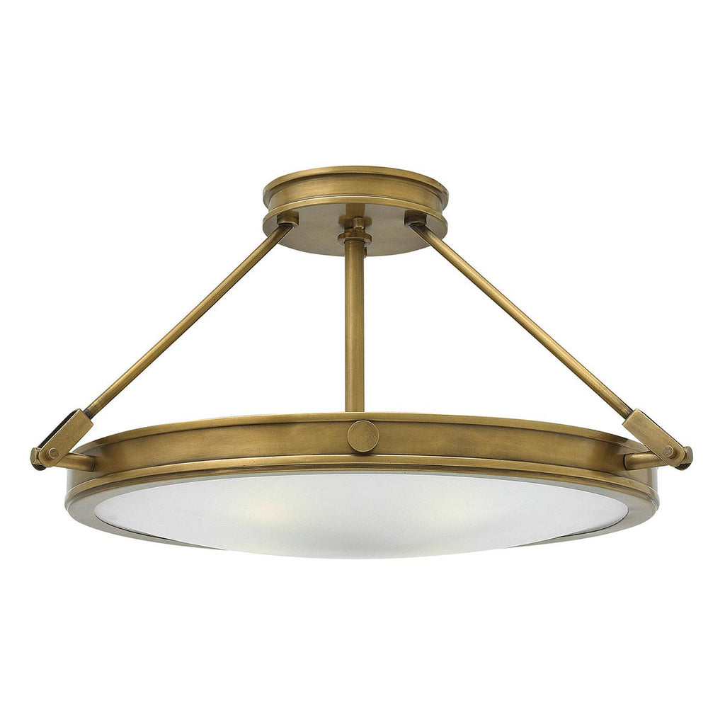 Deckenleuchte Collier (messingfarben) 4x - Elstead Lighting