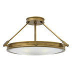Deckenleuchte Collier (messingfarben) 4x - Elstead Lighting