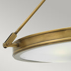 Deckenleuchte Collier (messingfarben) 4x - Elstead Lighting