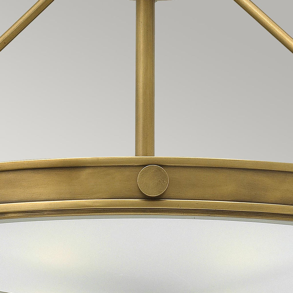 Deckenleuchte Collier (messingfarben) 4x - Elstead Lighting