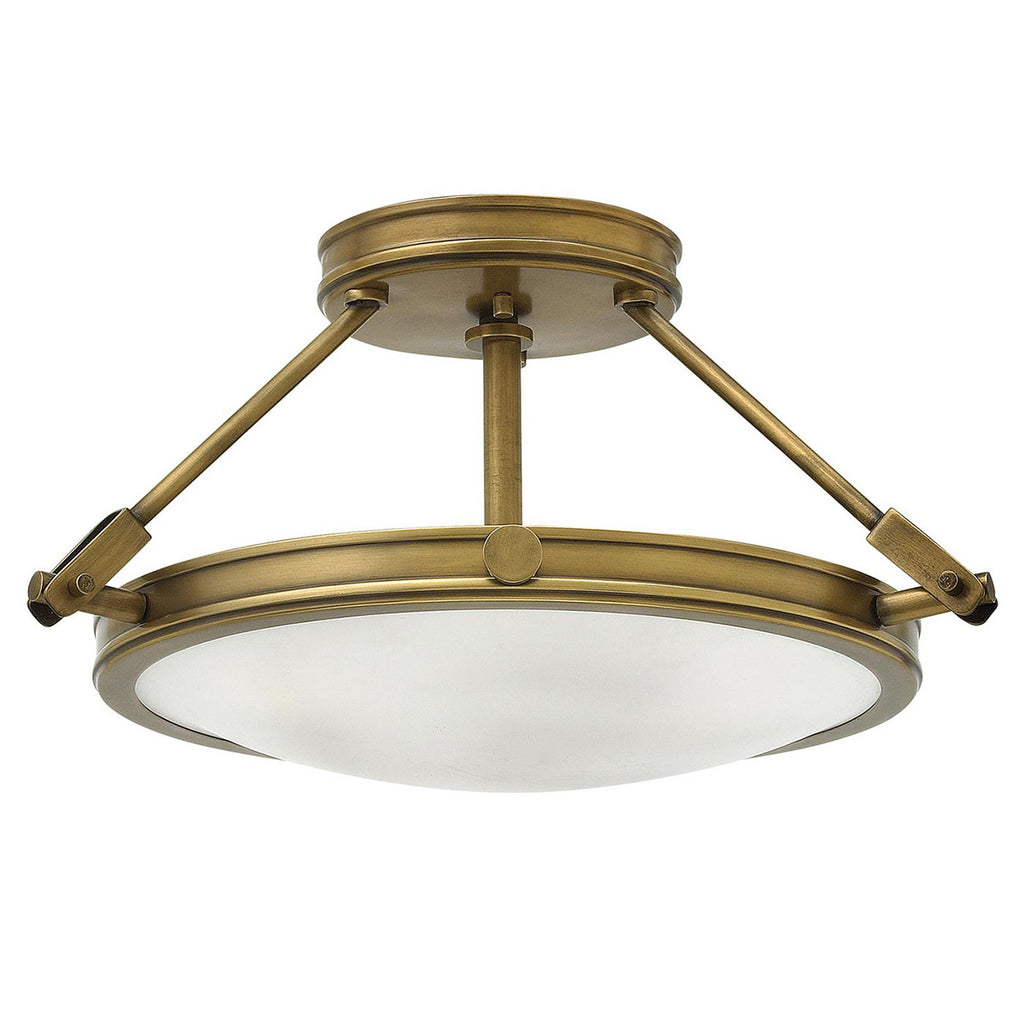 Deckenleuchte Collier (messingfarben) 3x - Elstead Lighting