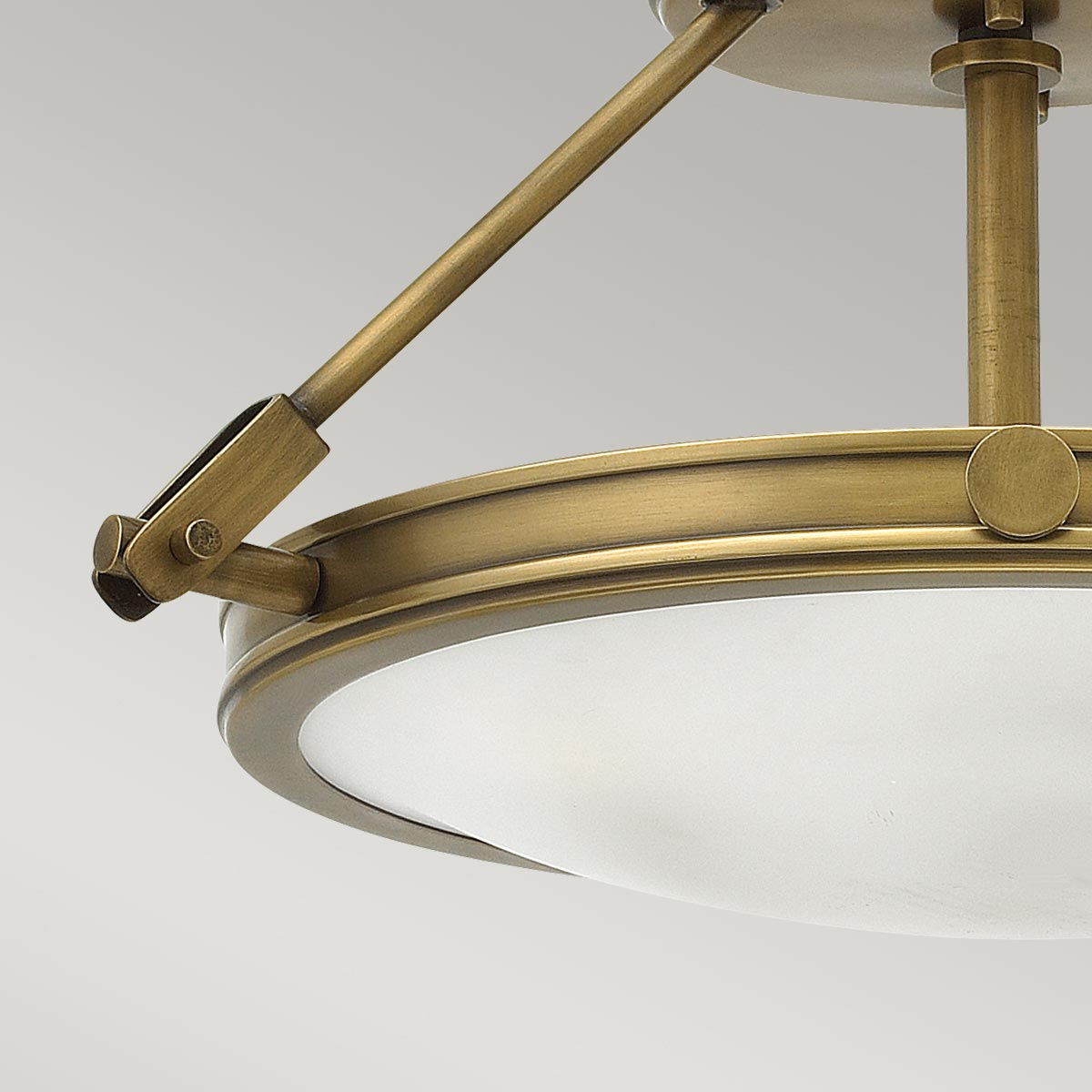 Deckenleuchte Collier (messingfarben) 3x - Elstead Lighting