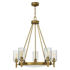 Pendelleuchte Collier (messingfarben) 5x - Elstead Lighting