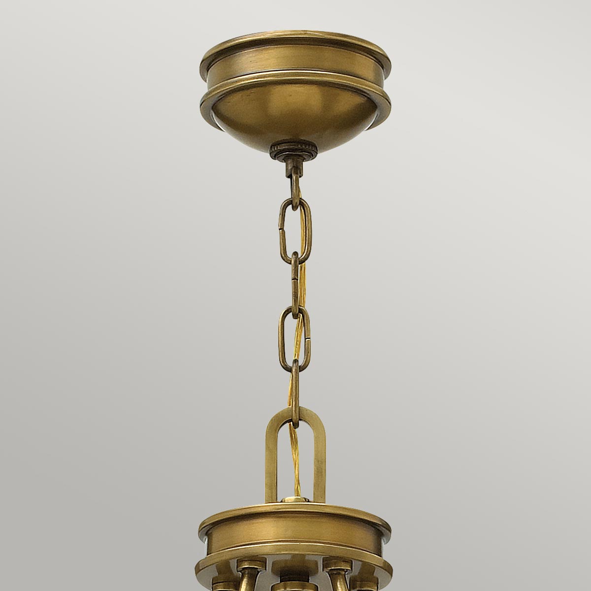 Pendelleuchte Collier (messingfarben) 5x - Elstead Lighting