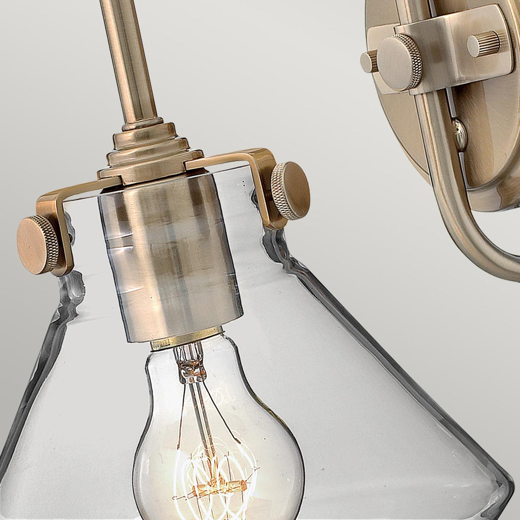 Wandleuchte Congress (schwarz) 1x - Elstead Lighting