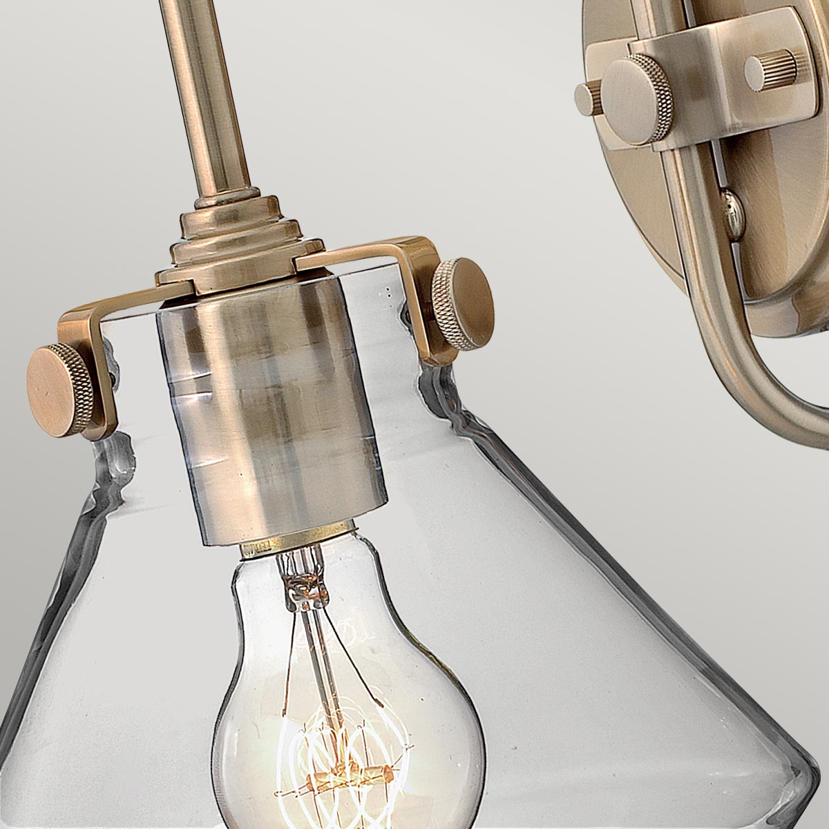 Wandleuchte Congress (schwarz) 1x - Elstead Lighting