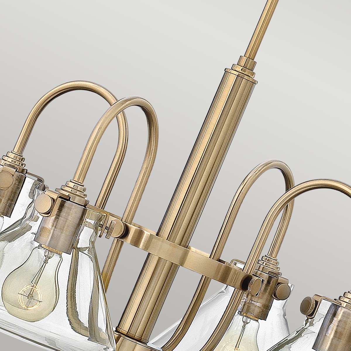 Pendelleuchte Congress (Brushed Caramel) 4x - Elstead Lighting