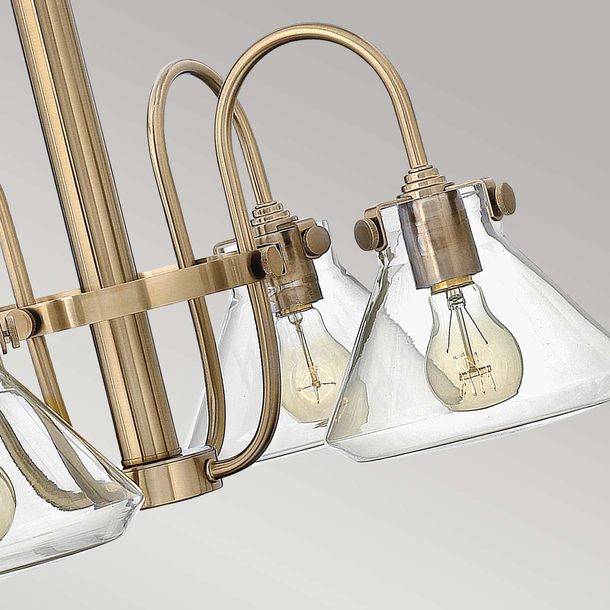 Pendelleuchte Congress (Brushed Caramel) 4x - Elstead Lighting