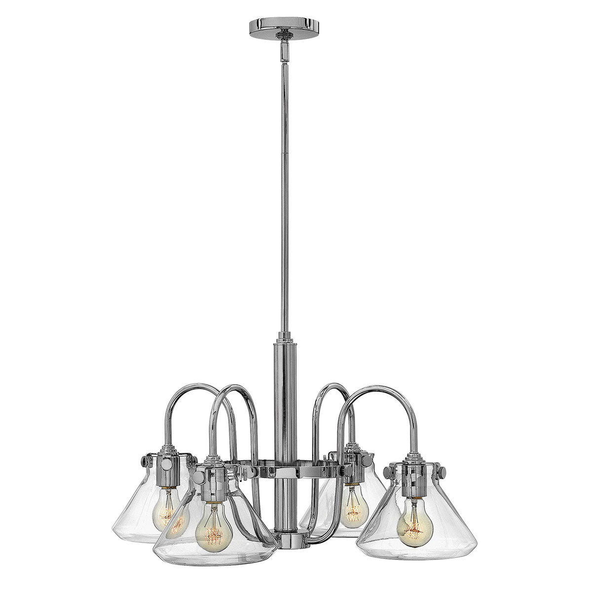 Pendelleuchte Congress (verchromt) 4x - Elstead Lighting