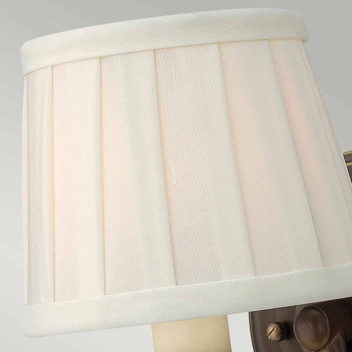 Wandleuchte Dunhill (silberfarben) 1x - Elstead Lighting