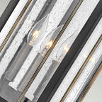 Außen-Wandleuchte Fitzgerald (schwarz) 3x - Elstead Lighting