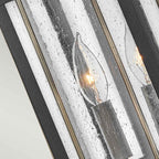 Außen-Wandleuchte Fitzgerald (schwarz) 2x - Elstead Lighting