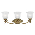 Bad-Wandleuchte Francoise (messingfarben) 3x - Elstead Lighting