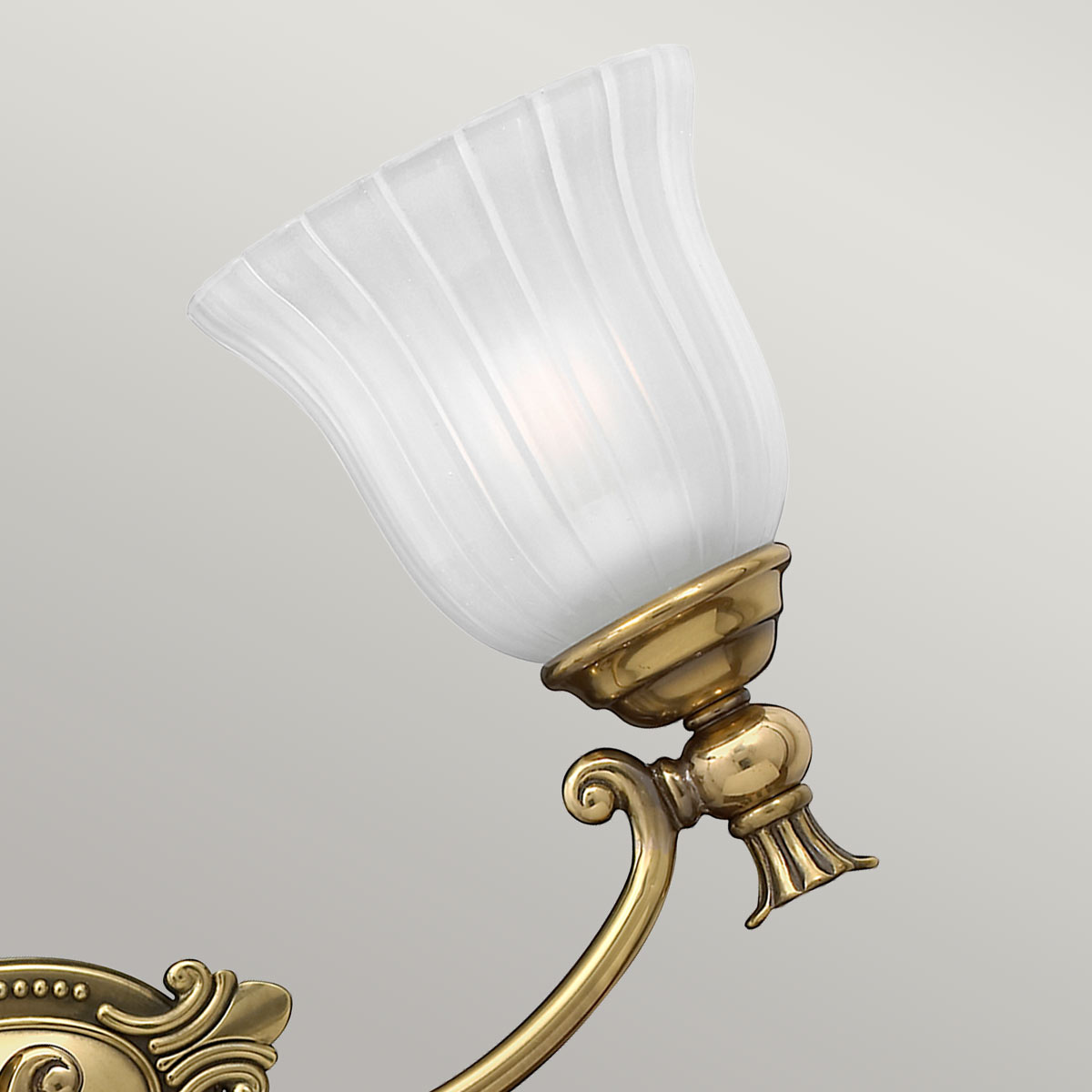 Bad-Wandleuchte Francoise (messingfarben) 3x - Elstead Lighting