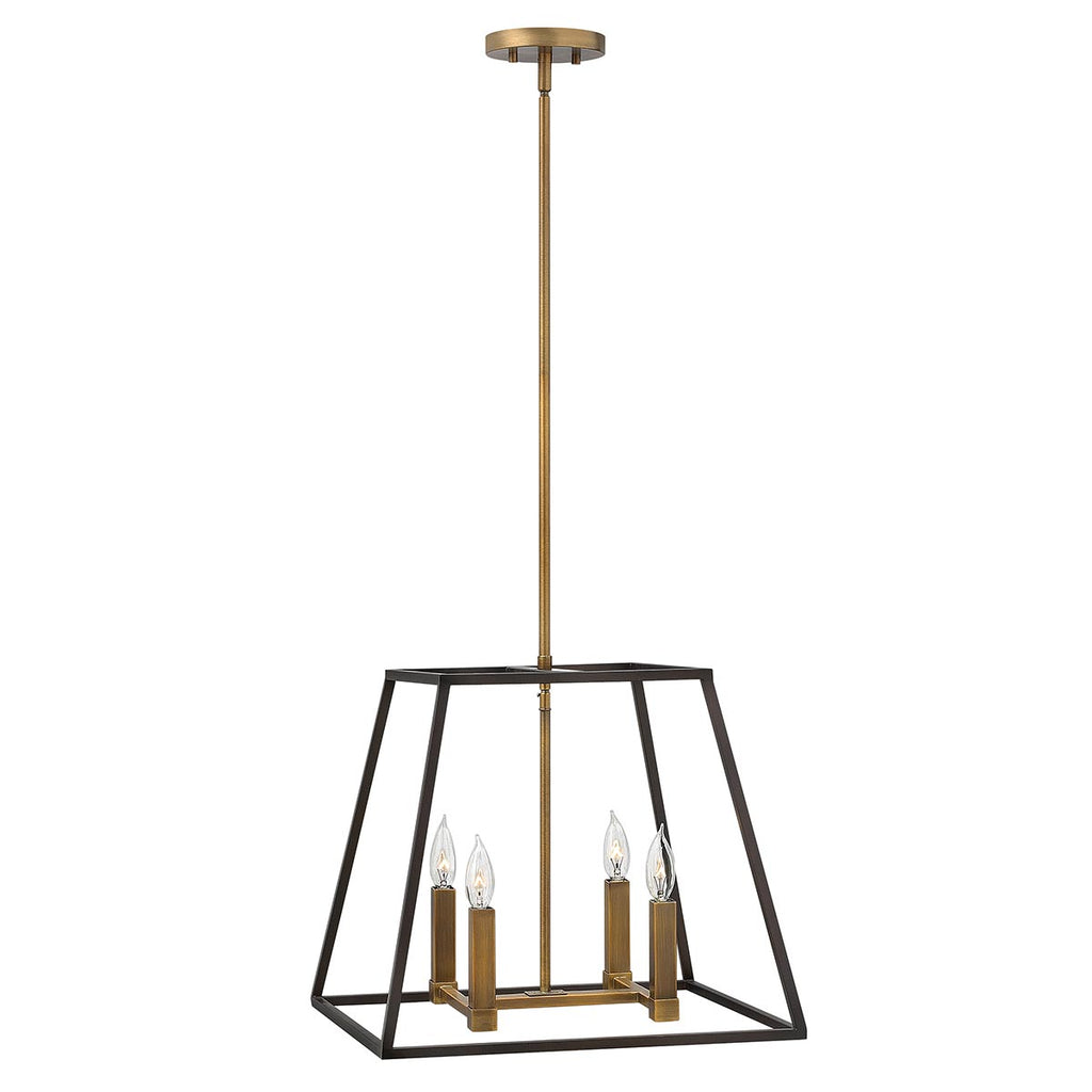 Pendelleuchte Fulton (bronzefarben) 4x - Elstead Lighting