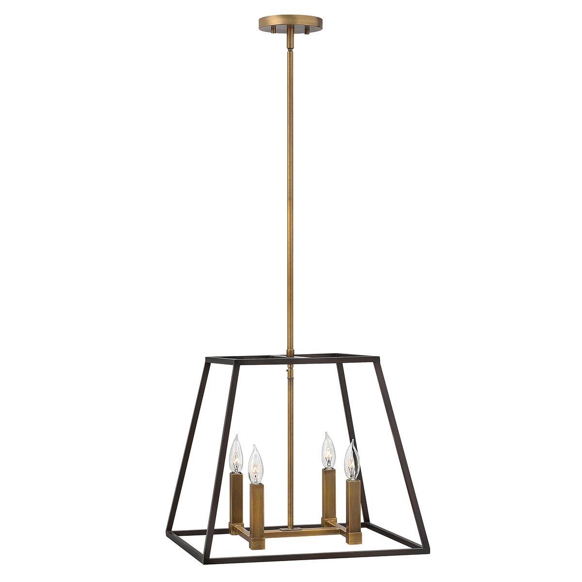 Pendelleuchte Fulton (bronzefarben) 4x - Elstead Lighting