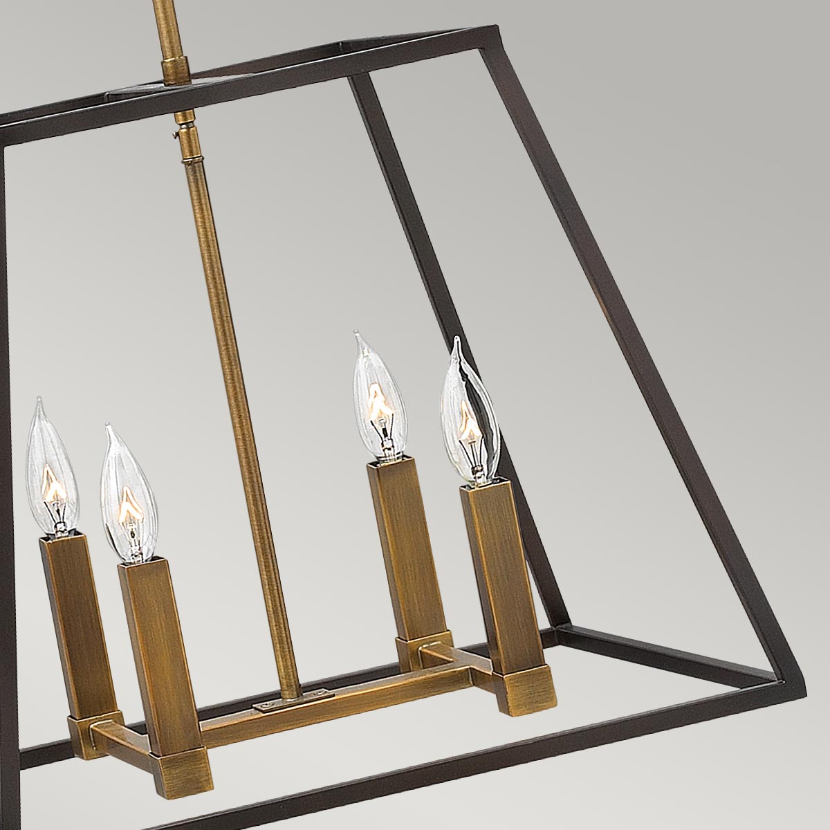Pendelleuchte Fulton (bronzefarben) 4x - Elstead Lighting