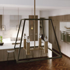 Pendelleuchte Fulton (bronzefarben) 4x - Elstead Lighting