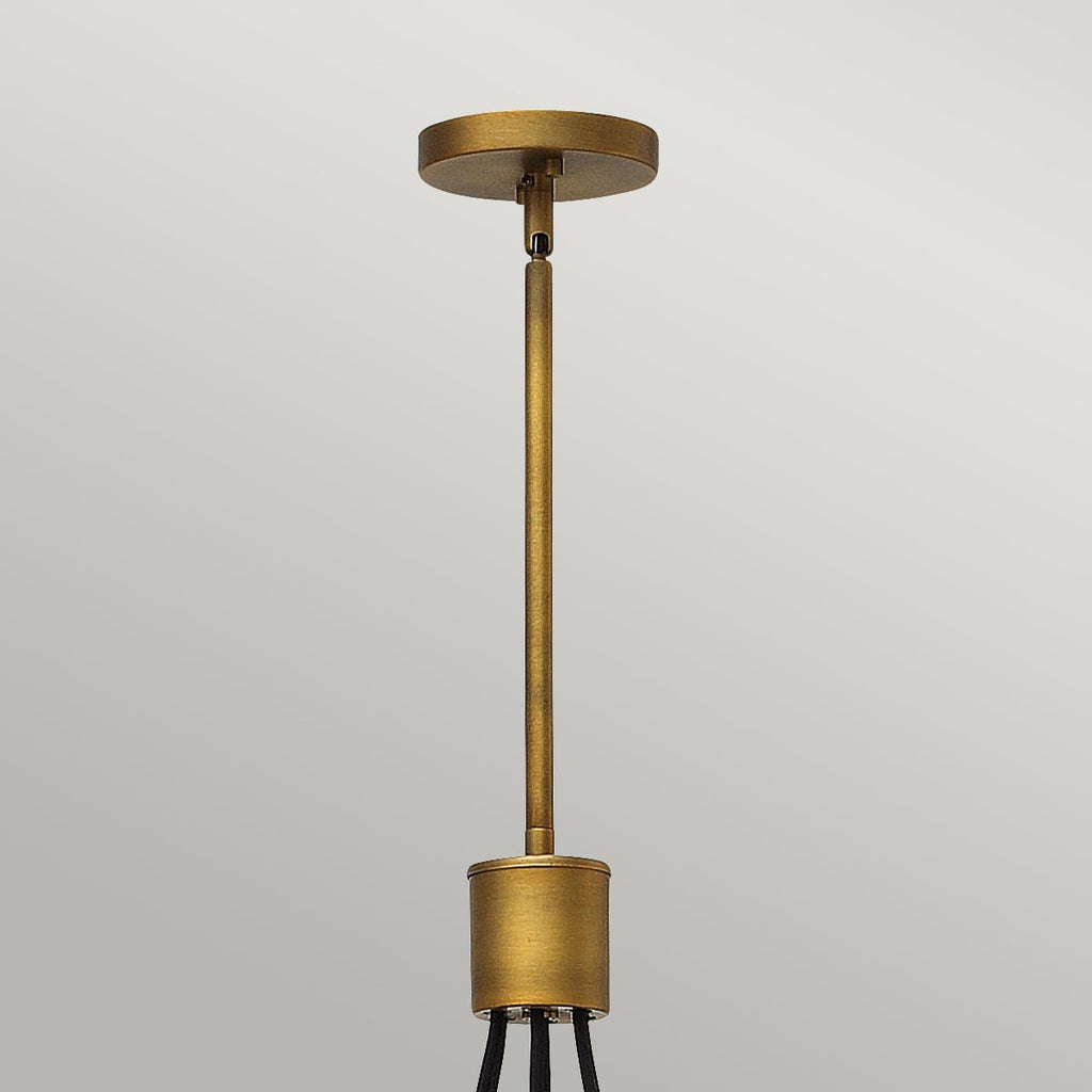 Pendelleuchte Fulton (bronzefarben) 7x - Elstead Lighting