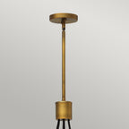 Pendelleuchte Fulton (bronzefarben) 7x - Elstead Lighting