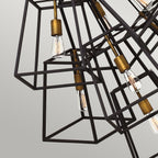 Pendelleuchte Fulton (bronzefarben) 7x - Elstead Lighting