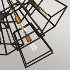 Pendelleuchte Fulton (bronzefarben) 7x - Elstead Lighting