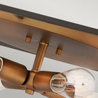 Deckenleuchte Fulton (bronzefarben) 4x - Elstead Lighting