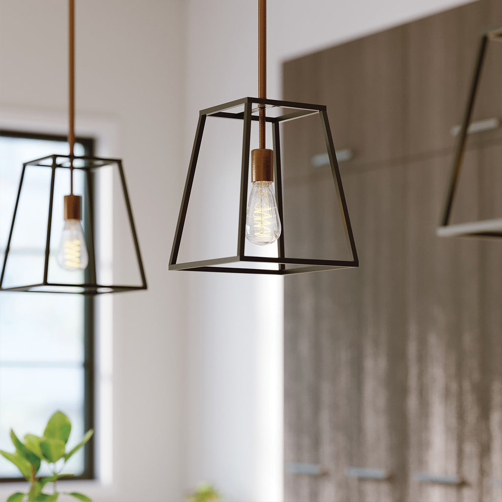 Pendelleuchte Fulton (bronzefarben) 1x - Elstead Lighting
