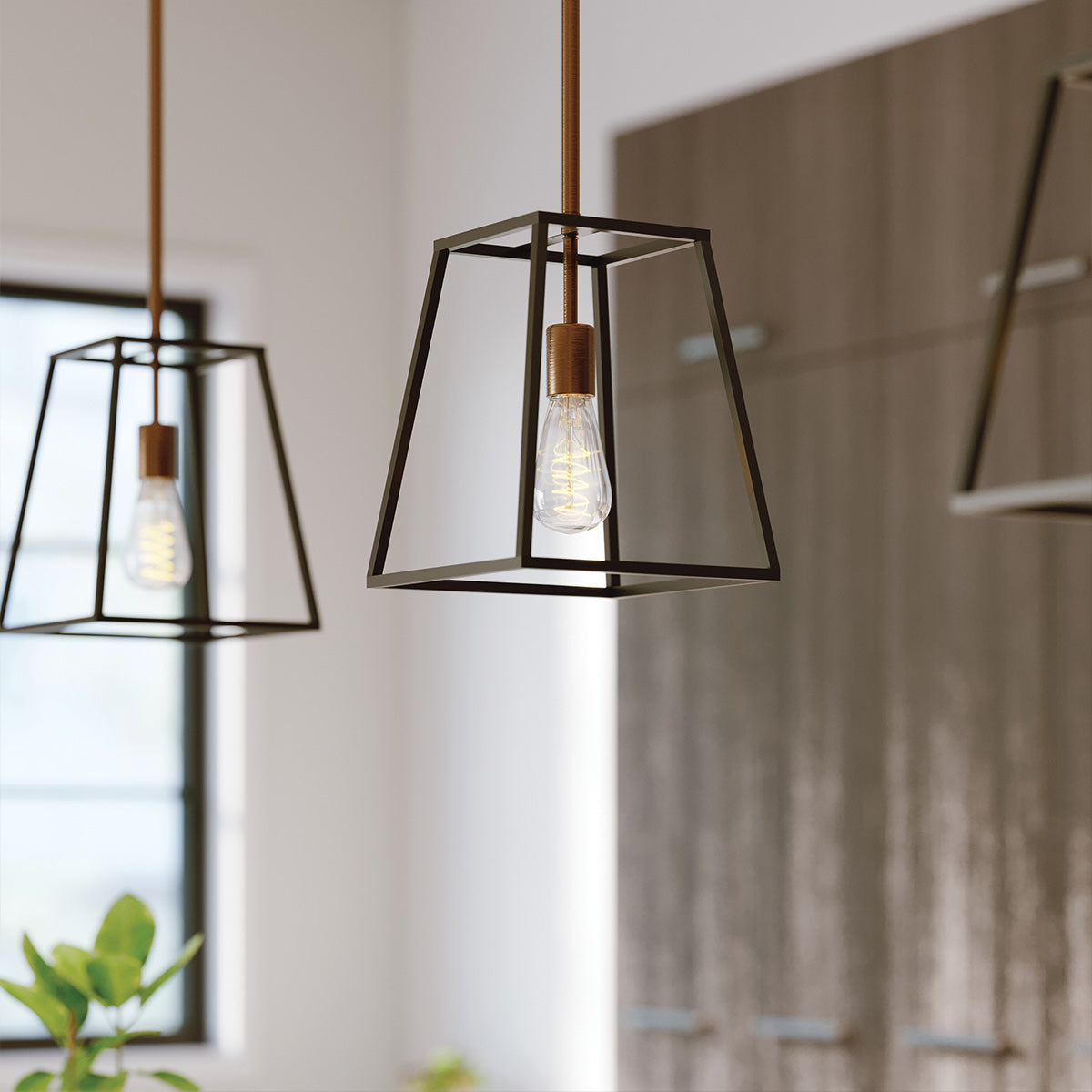 Pendelleuchte Fulton (bronzefarben) 1x - Elstead Lighting
