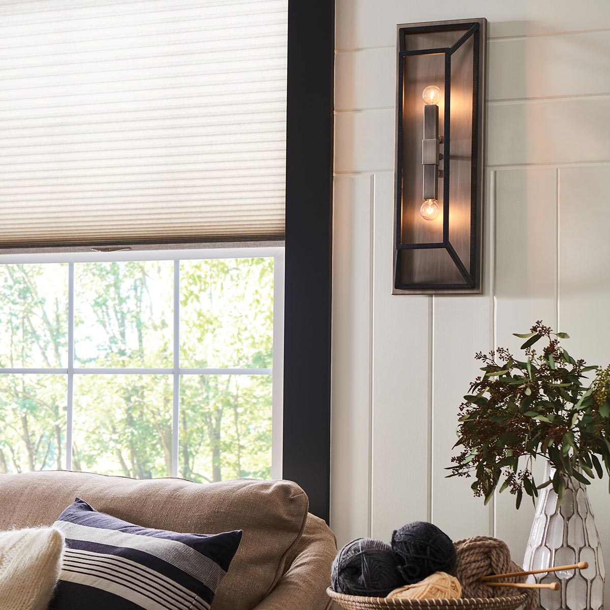 Wandleuchte Fulton (bronzefarben) 2x - Elstead Lighting