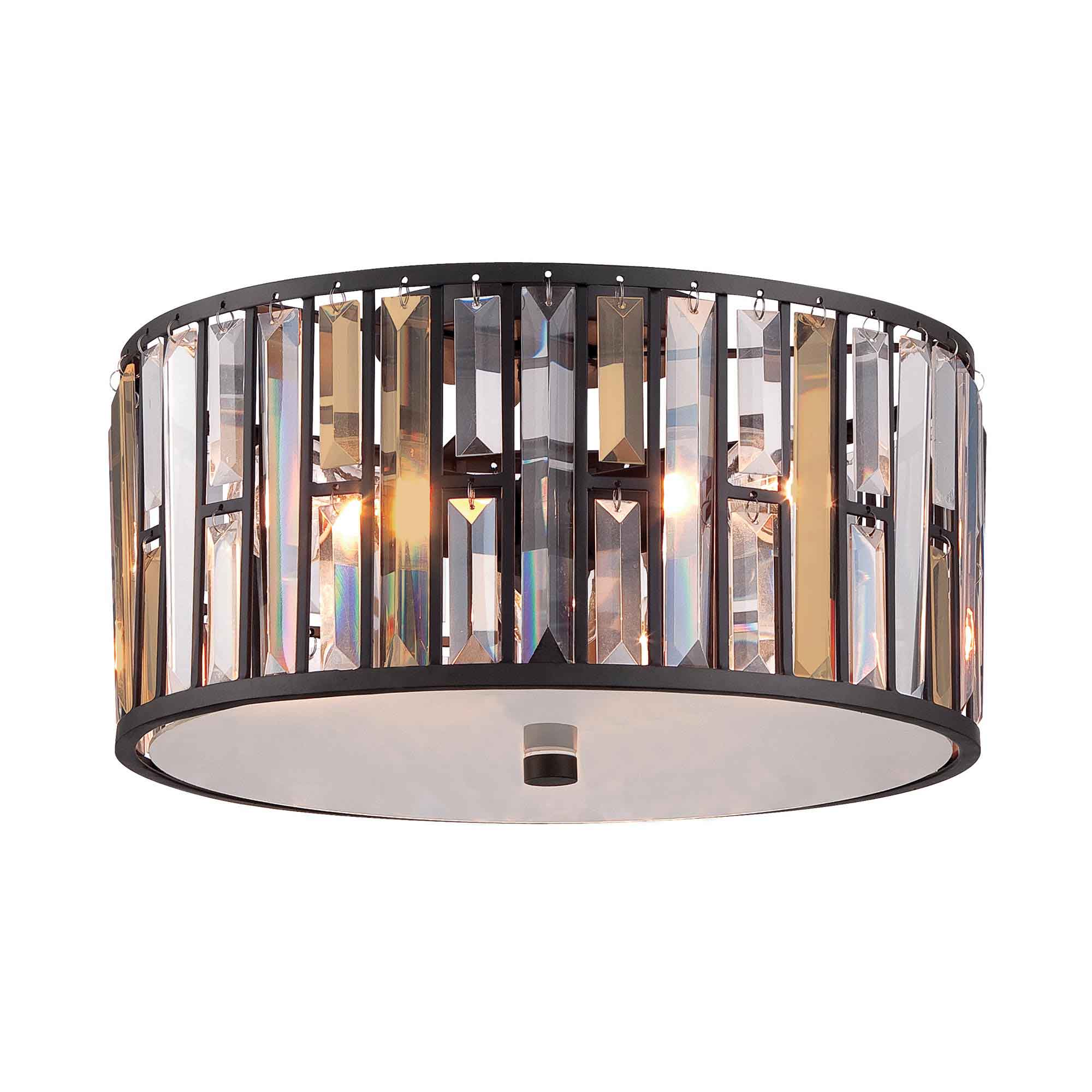 Deckenleuchte Gemma (bronzefarben) 3x - Elstead Lighting