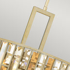 Pendelleuchte Gemma (silberfarben) 3x - Elstead Lighting