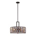 Pendelleuchte Gemma (bronzefarben) 3x - Elstead Lighting