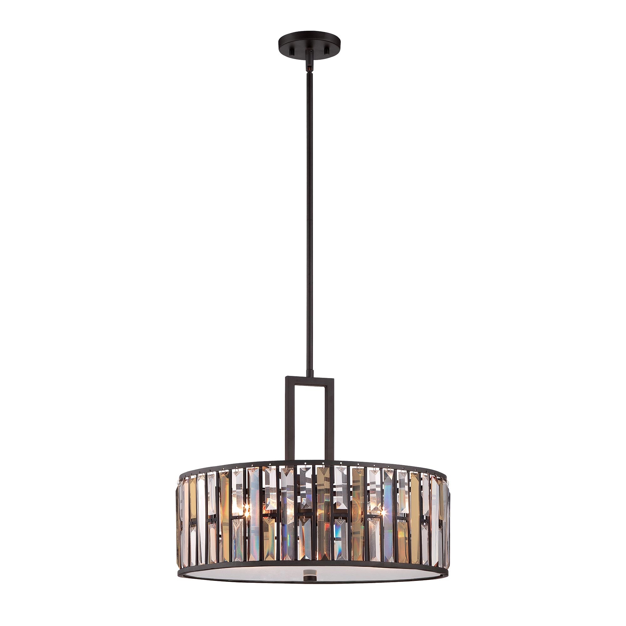 Pendelleuchte Gemma (bronzefarben) 3x - Elstead Lighting