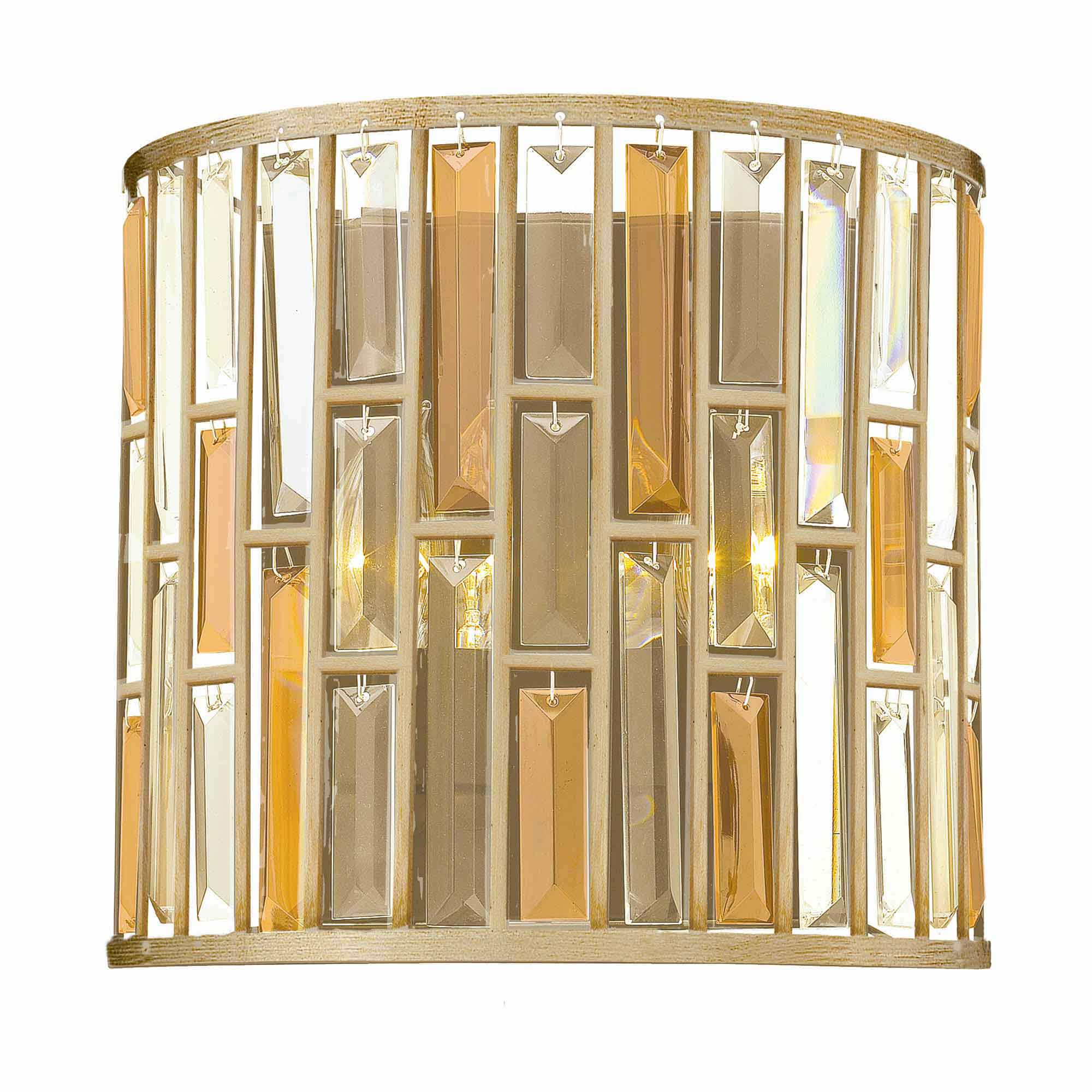 Wandleuchte Gemma (silberfarben) 2x - Elstead Lighting