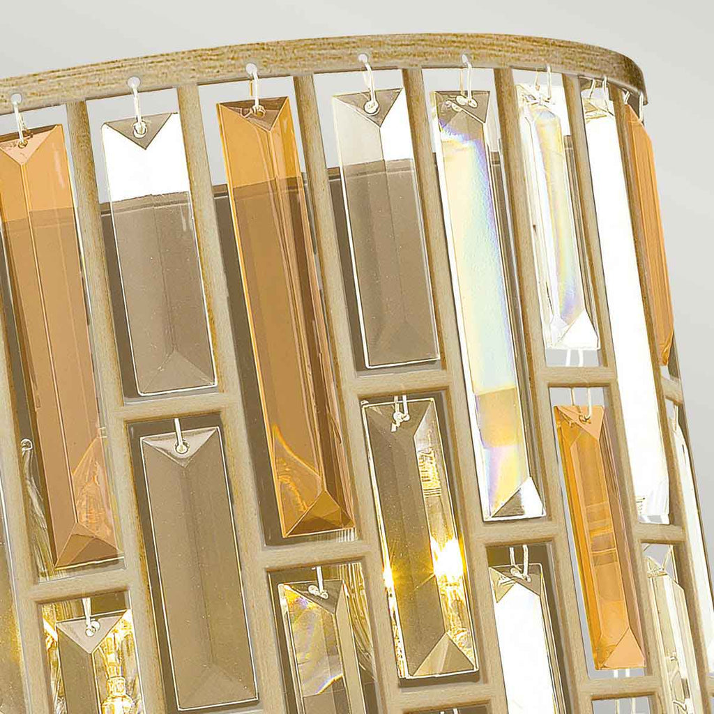 Wandleuchte Gemma (silberfarben) 2x - Elstead Lighting