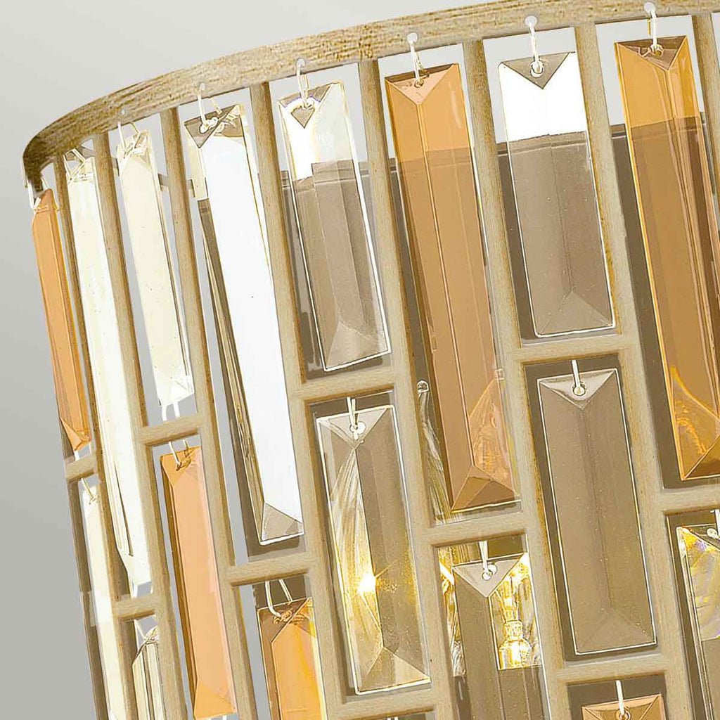 Wandleuchte Gemma (silberfarben) 2x - Elstead Lighting